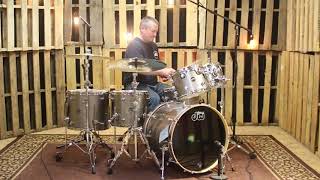 Video thumbnail for DW Performance Maple Titanium Sparkle Drum Set - 22, 10, 12, 14, 16, 6 5x14 by The Drum Shop - Portland, Maine
