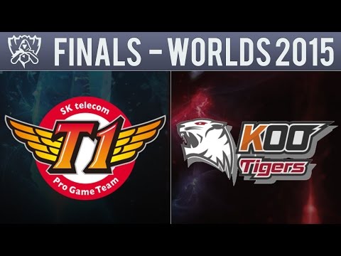 SK Telecom T1 vs KOO Tigers - Grand Finals League Of Legends World Championship 2015 Game 2