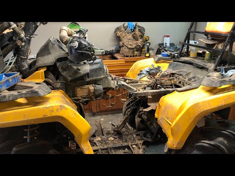 How to Pull Motor Can Am Outlander/Renegade 650, 800, 850, 1000