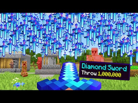 Minecraft, But I Can Throw Anything...