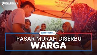 Pasar Murah yang Digelar Dinas Pangan Provinsi Gorontalo Diserbu Warga, Gula dan Tepung Jadi Incaran