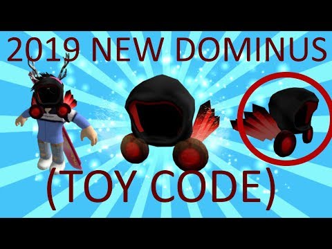 ROBLOX NEW DOMINUS (2019 ROBLOX) BRAND NEW DOMINUS -- TOY CODE!!!