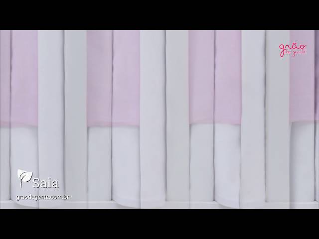 Quarto para Bebê sem Cama Babá Borboleta Rosa | Ref: 62523