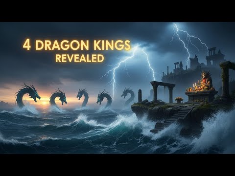 The Legend of the 4 Dragon Kings | Imperial Court of the Jade Emperor | Mythical Story