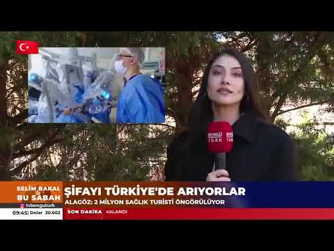 Sağlık Turizminde Türkiye’ye 2 Milyon Sağlık Turisti Gelmesi Öngörülüyor - BENGÜTÜRK - 09.02.2024