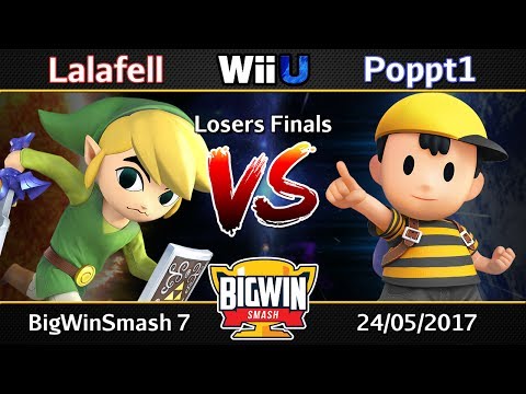 BigWinSmash 7 - Losers Finals - Lalafell (Toon Link) v Poppt1 (Ness, Mario)
