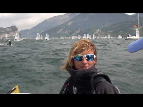 The Junior winner of 35th Garda Meeting Optimist Stephan Baker (USA)