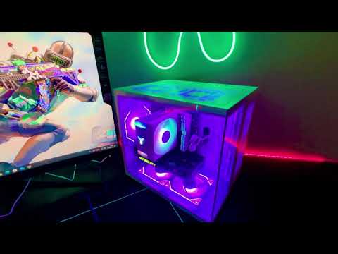 фото игровой компьютер rtx 5050 с монитором 27'' 200герц. новый. гарантия. 0