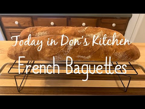 Easy French Baguettes "The Recipe"