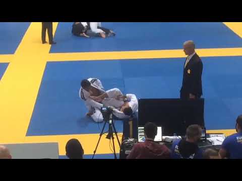 IBJJF European Open 2018 David D. Said, Black Belts Feather Master 1