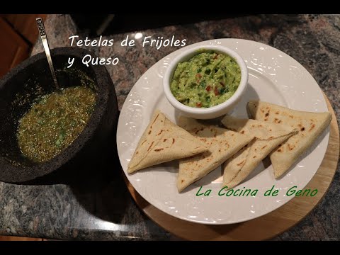 Como Hacer Tetelas con Frijoles Negros y Queso Oaxaca #tetelas #recetafacil #recetamexicana #salsa