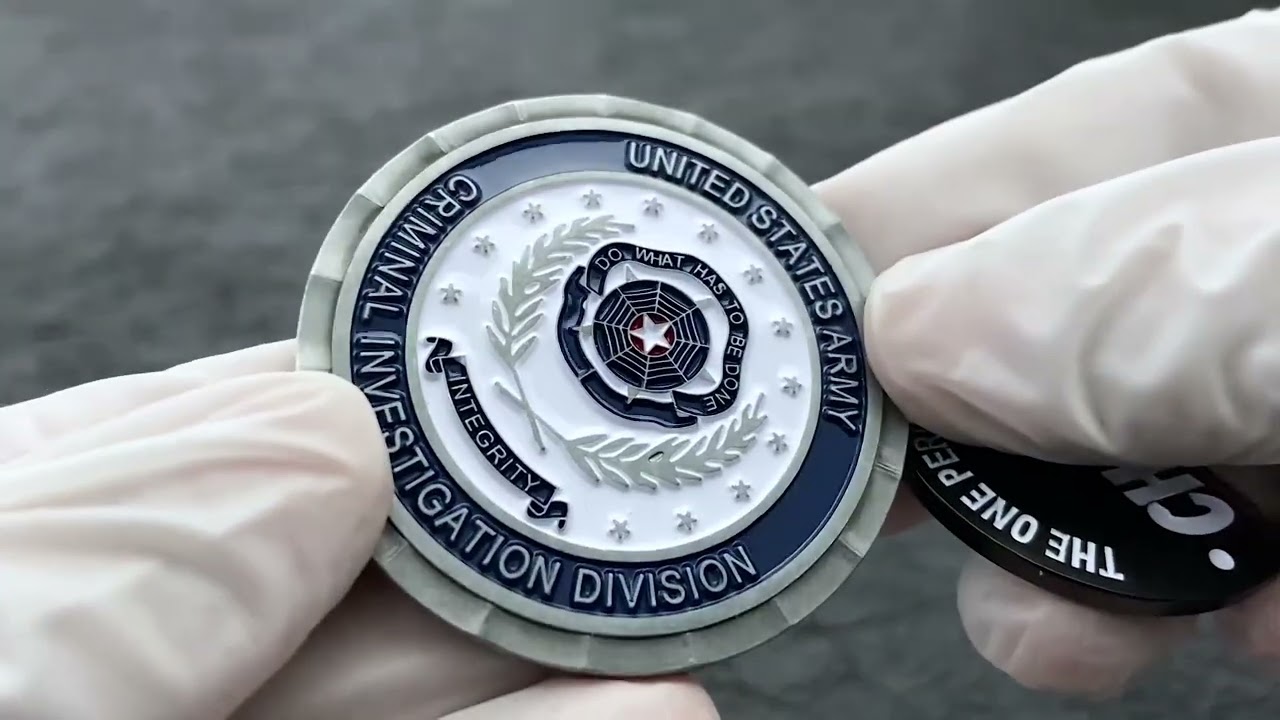 2501 - United States Army Criminal Investigation Command（CID）Custom Challenge Coins