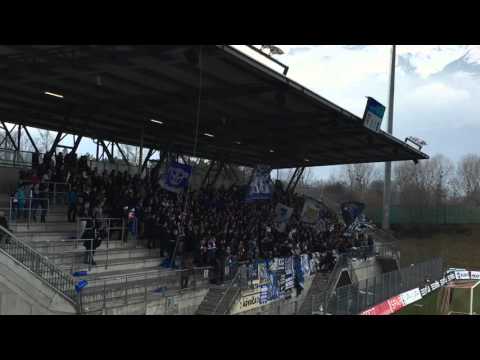 GCZ Ultras in Vaduz (Choreo&Stimmung) FC Vaduz vs GCZ 1-1 - 28/2/16 - RSL