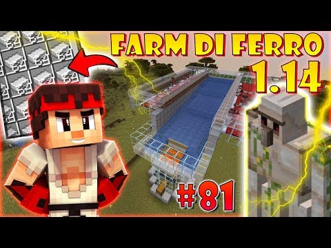 NUOVA FARM DI FERRO 1.14 ! Minecraft ita #81