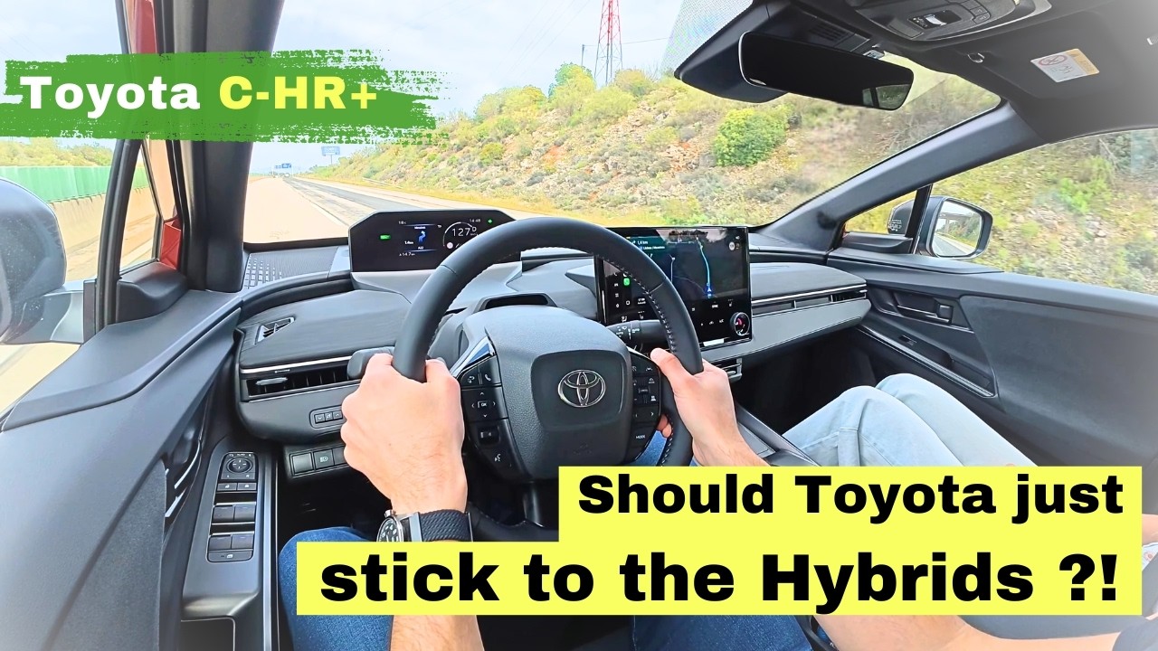 Driving the full-electric TOYOTA C-HR+