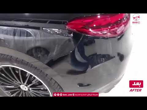فيديو يوضح مستوى الدقة في سمكرة السيارات بمركز الأفضل