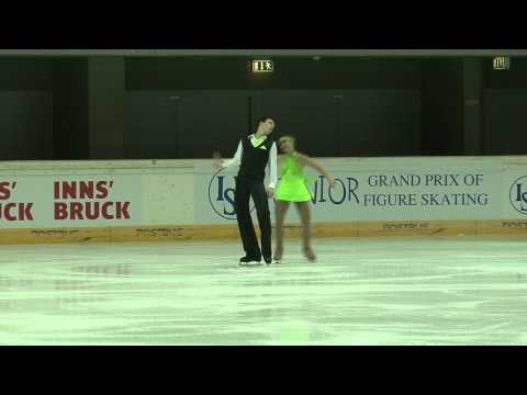 1 R. EPSTEIN / D. EPSTEIN (NED) - ISU JGP Austria 2011 Junior Pairs Free Skating