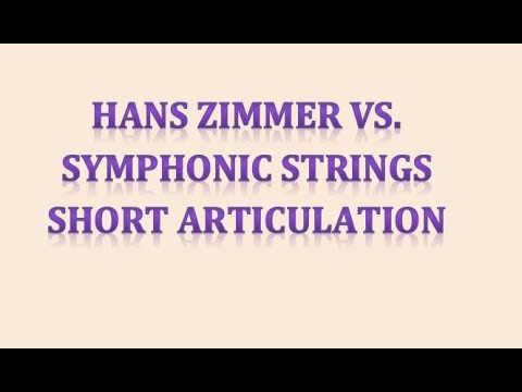 Hans Zimmer Strings vs Spitfire Symphonic Strings - Shorts