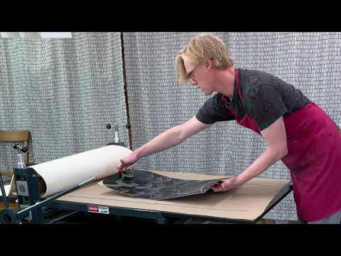 The Linoleum Block Printing Process