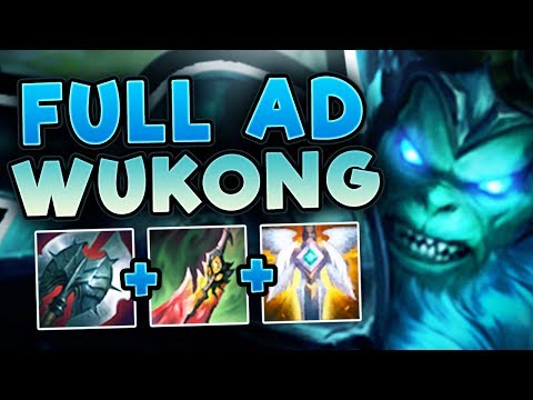 THE WOMBO COMBO KING! SECRET OP WUKONG TOP?! FULL AD WUKONG TOP GAMEPLAY SEASON 7! League of Legends