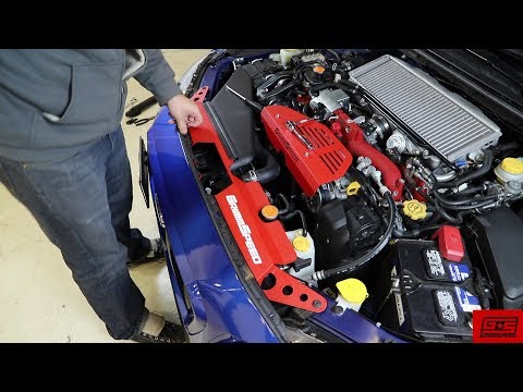 GrimmSpeed Radiator Shroud - Subaru 15-19 WRX/STI Install