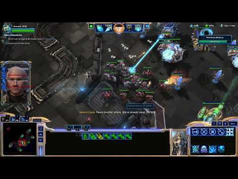 Starcraft 2 - Covert Ops Campaign - Protoss Edition - Mission 9 - End Game - Brutal