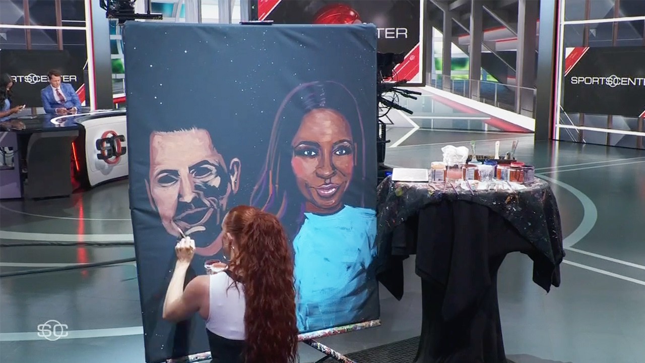 SportsCenter SPEED PAINTING REVEALED!
