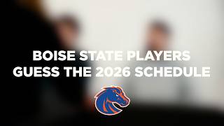 Boise State Football: 2026 Schedule Reveal