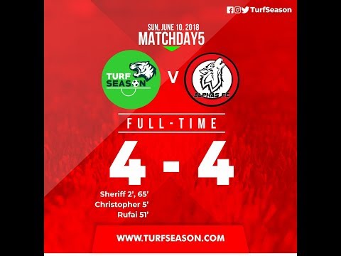 That Sheriff Goal!!! Turf Season Matchday 5 vs Alphas FC Highlights