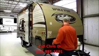 preview picture of video '2015 Cherokee Wolf Pup 16 FQ Light weight trailer, camper, Forest River'