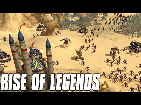 Rise of Legends - Steampunk VS Magic 3vs3 Gameplay