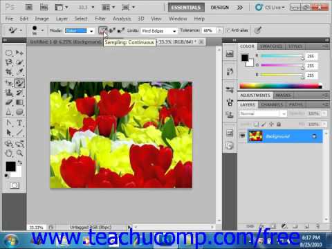 Photoshop CS5 Tutorial The Color Replacement Tool...