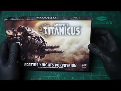 unboxing the porphyrion for adeptus titanicus