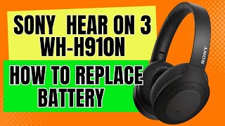Video thumbnail for How to Replace Sony WH-H910N Battery Part for h.ear on 3 Headphones | Repair | DIY | Fix | Power by Central Sound
