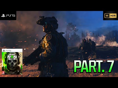 Modern Warfare 2 Campaign - No Commentary - Pt. 7 (4K HDR)