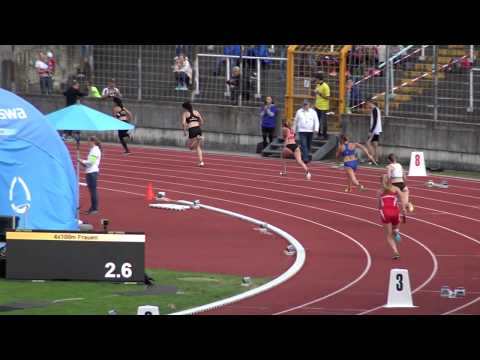 Bayerische Leichtathletik Meisterschaften 2019 Augsburg - 4x100m Frauen