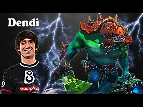 Dendi - Tidehunter Midlane | Dota 2 7.28b Gameplay