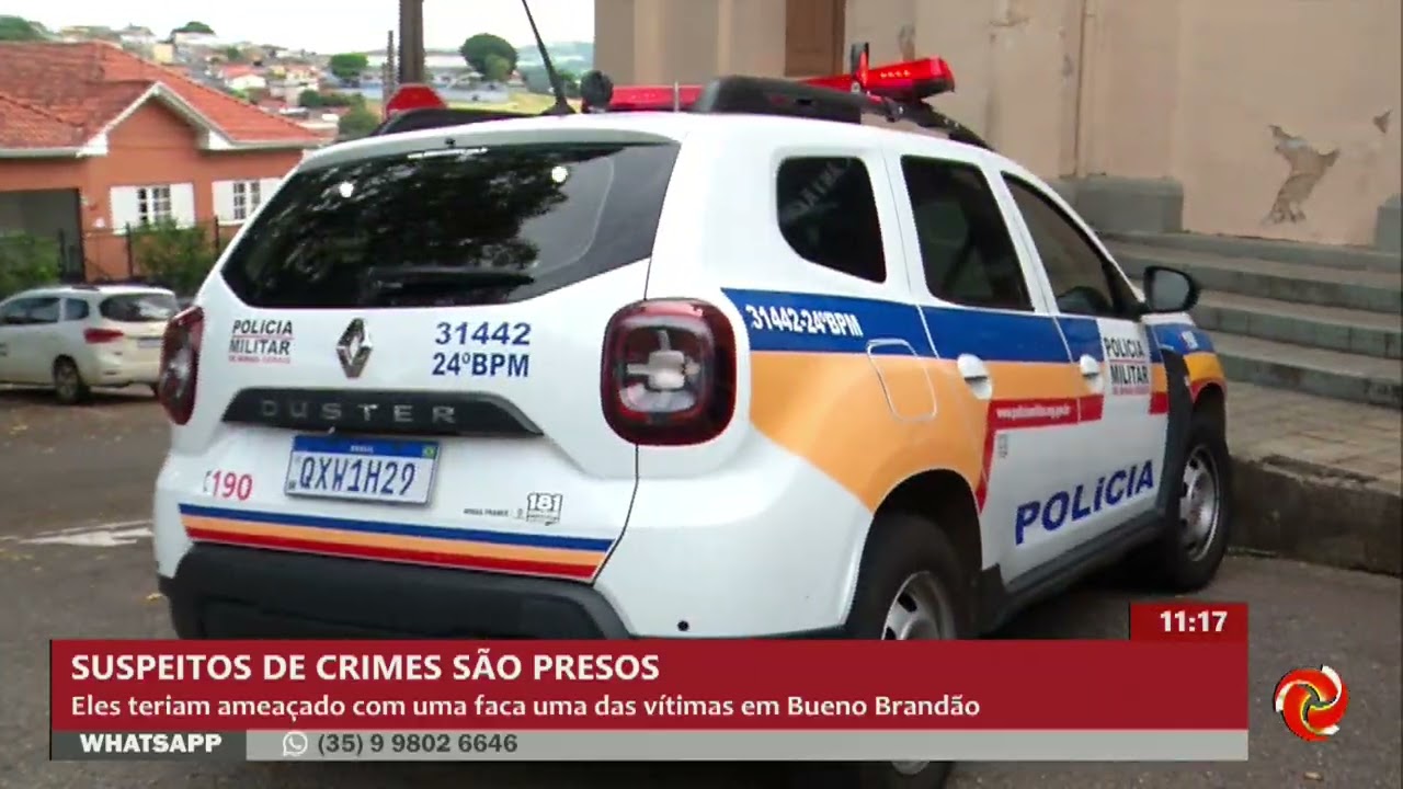 Suspeitos de crimes na região são presos no interior paulista