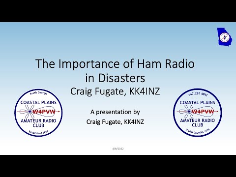 Motivational video about amateur radio emergency communications