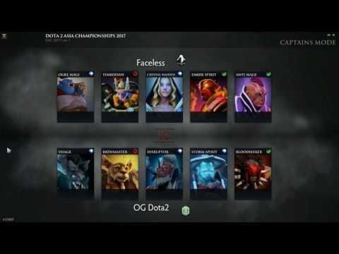DAC 2017 | Group Stage Day 1 | OG vs Faceless Game 1