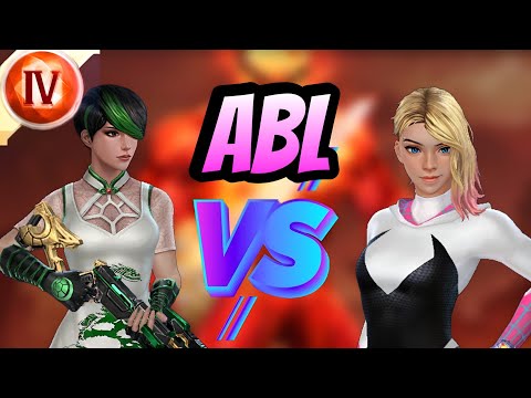 best speed female t4 for abl 🤔| spider gwen vs shadow shell abl comparison | marvel future fight