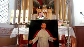XV Dzień Papieski - 11. 10. 2015 r - Bąkowa Góra - "A św. papież Jan Paweł II ostrzegał nas za życia