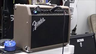 Video thumbnail for Fender Acoustasonic 40 Watt Guitar Amp Review by Kevys RC & Music