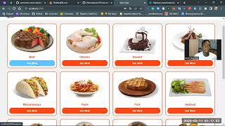 Food recipe App presentation//TheMealDB//React&Redux