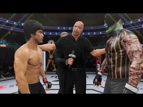 UFC 4 | Bruce Lee vs. Satan Fighter (EA sports UFC 4)