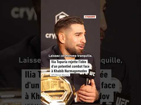 ❌🥊 lia Topuria a écarté l'idée d'un potentiel combat face à Khabib Nurmagomedov #mma #sports
