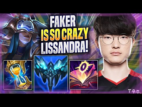 FAKER IS SO CRAZY WITH LISSANDRA! - T1 Faker Plays Lissandra MID vs Ahri! | Season 2022