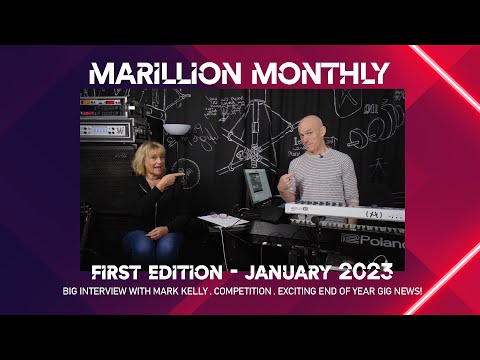 Marillion Monthly #1 Big news - End of year gig for YouTube subscribers!