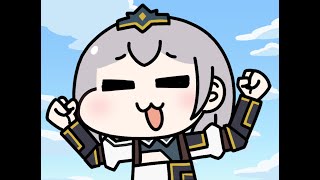 わー！スーパーまずった太郎だ!! #Shorts【白銀ノエル/ホロライブ/手描き/切り抜き】