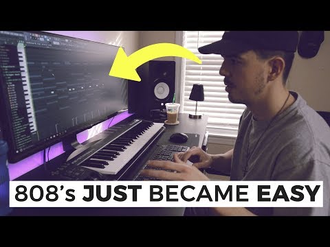 MY TRICKS HOW TO USE 808 DRUMS *FIRE* | Making a Beat FL Studio